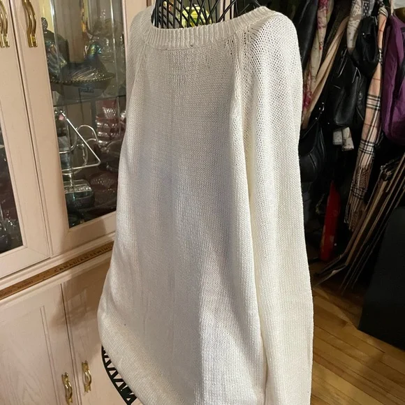 Colorful Abstract Print Sweater - Picture 2 of 5